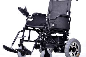 Elektrický invalidní vozík, který zloděj ukradl.