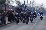 "Harlejáři" a jejich příznivci dorazili do Poděbrad. V centru se sešlo velké množství motorkářů, jejich fanoušků i výletníků.