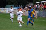 Z fotbalového utkání okresního přeboru Bohemia Poděbrady B - Všejany (2:1)