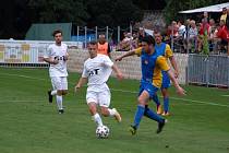 Z fotbalového utkání okresního přeboru Bohemia Poděbrady B - Všejany (2:1)