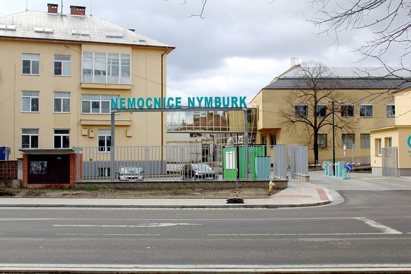 Nemocnice v Nymburce.