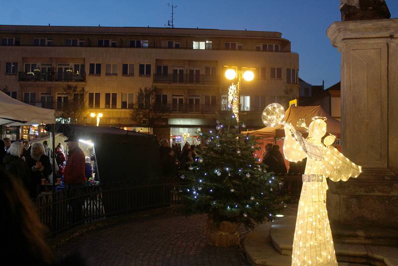 Takovéto andílky budou místní hledat při vánoční hře, která začíná ve čtvrtek v Nymburce už potřetí.