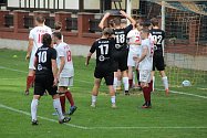 Z fotbalového utkání I.A třídy Slovan Poděbrady - Bohemia Poděbrady (0:1)