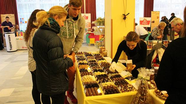 První čokoládový festival na Nymbursku se konal v prosinci 2017 v poděbradském Kongresovém centru na kolonádě.