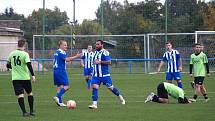 Z fotbalového utkání I.B třídy Sadská - Milovice (3:0)