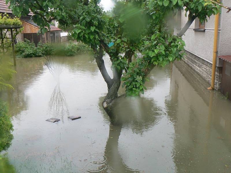 Povodeň ve Vestci a Křinci