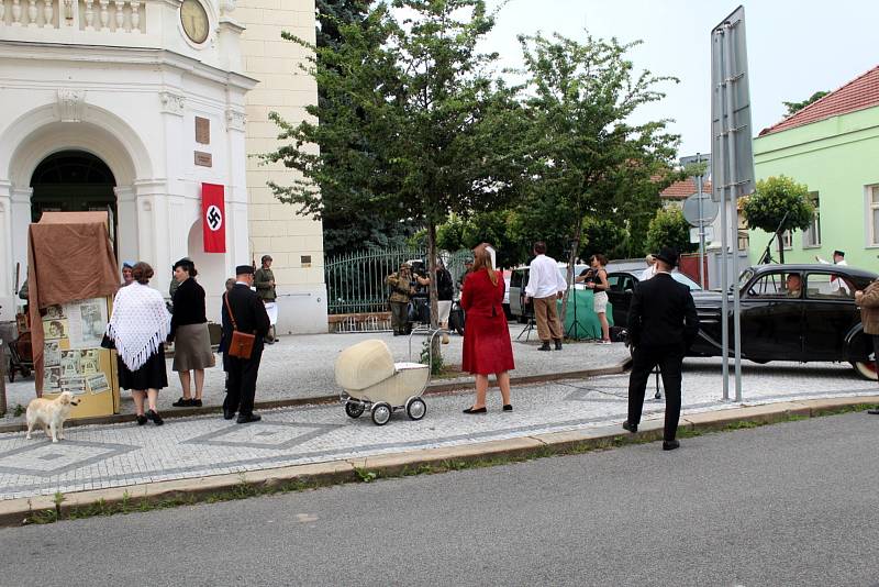 Nymburští filmaři točí hraný dokument o událostech v Nymburce z roku 1945.