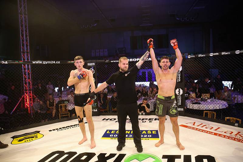 Galevečer MMA GCF 61 Cage Fight Nymburk se ve Sportovním centru konal v neděli 26. ledna.