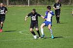 Z fotbalového utkání I.A třídy Slovan Poděbrady - Pšovka Mělník