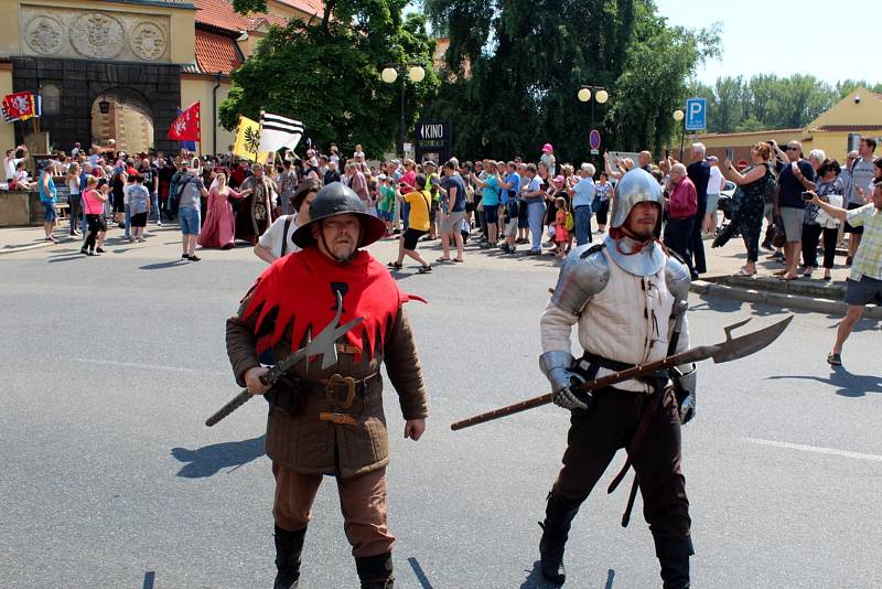 Slavnosti krále Jiřího v Poděbradech.