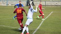 Z fotbalového utkání I.A třídy Slovan Poděbrady - Pěčice (4:0)