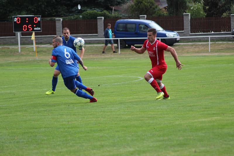 Fotbalisté Velimi si přivezli dva body z Nespek