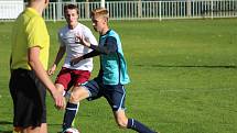 Dorostenecké okresní derby krajského přeboru vyhráli mladíci Ostré, doma porazili Poděbrady 2:0