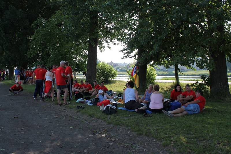 Z národního finále hasičské soutěže Dobráci roku 2016 v Nymburce.