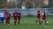 Z fotbalového utkání I.A třídy Bohemia Poděbrady - Union Čelákovice (2:0)