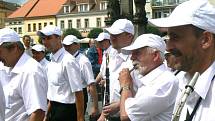 Mezinárodní festival dechových orchestrů v Nymburce.