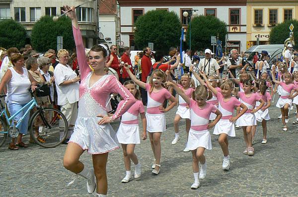 Mezinárodní festival dechových orchestrů v Nymburce.