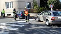 V pondělí kolem třetí odpolední se stala dopravní nehoda na křižovatce ulic Maršála Koněva a Masarykova.