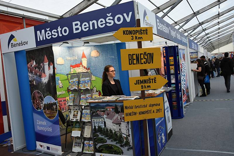 Středočeský kraj se od čtvrtka do neděle prezentoval na veletrhu cestovního ruchu na Výstavišti v Pražských Holešovicích.