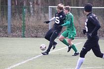 Z přípravného fotbalového utkání Polaban Nymburk - Slovan Poděbrady (0:0)