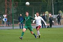 Z fotbalového utkání I.A třídy Polaban Nymburk - Bohemia Poděbrady (3:1)