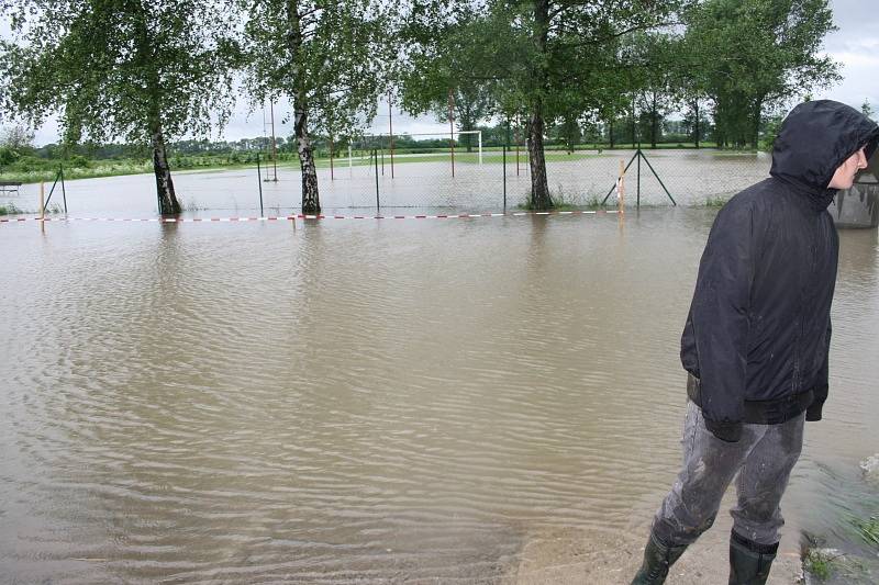 Povodeň ve Vestci a Křinci