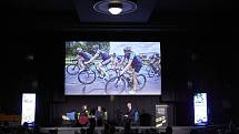 Trasy silničního závodu pro amatérské cyklisty odhalila pořádající agentura Petr Čech Sport při slavnostní prezentaci