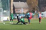 Z přípravného fotbalového utkání Bohemia Poděbrady - Polaban Nymburk (3:1)