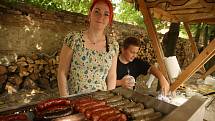 Středověký food festival se v Dětenicích.