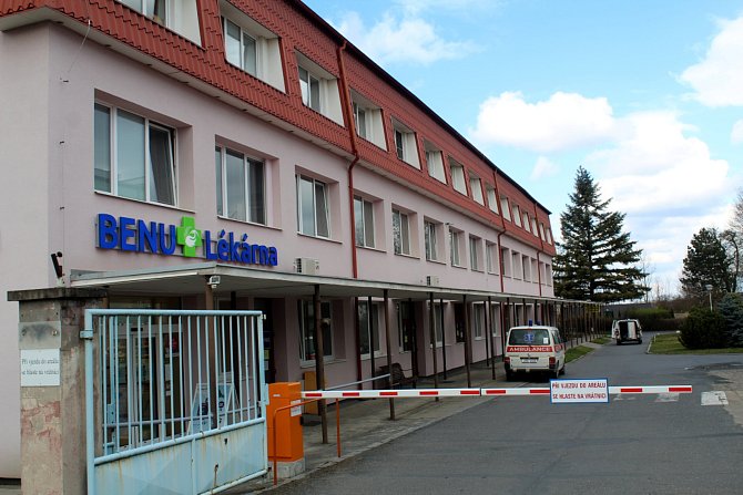 Nemocnice v Městci Králové.