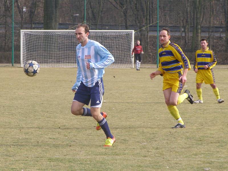 Z fotbalového utkání I.A třídy Poděbrady - Kostelec u Křížku (0:3)