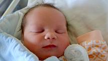 TONÍK MĚŘIL PŘESNĚ PŮL METRU. Antonín Pokorný se narodil  20. února 2014 mamince Lence a tatínkovi Miloslavovi z Křečkova. Toník po porodu měřil 50 centimetrů a vážil 3 600 gramů. Doma se na něj těšili bráškové Milda (5) a Vítek (2).