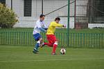 Z fotbalového utkání I.A třídy Velim - Union Čelákovice (2:0)