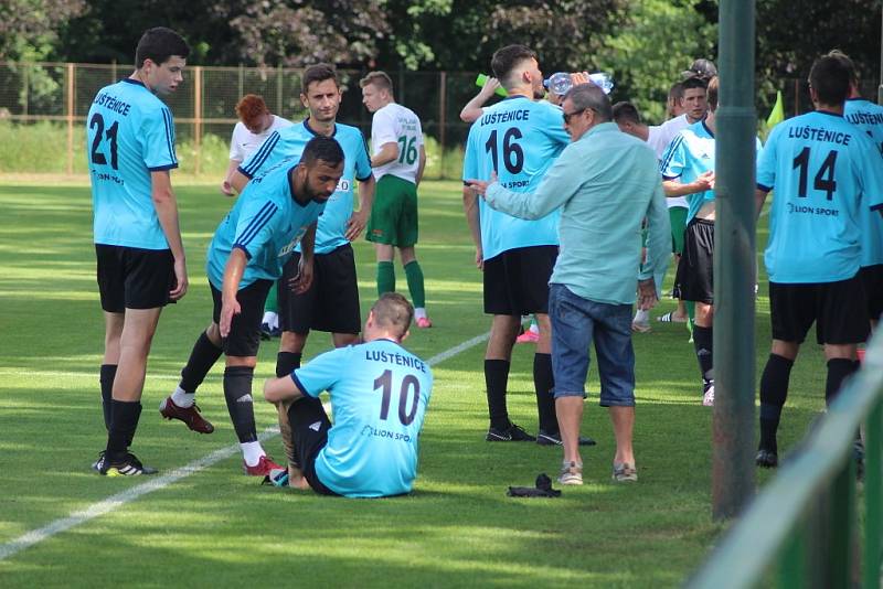 Z přípravného fotbalového utkání Polaban Nymburk - Luštěnice (4:0)