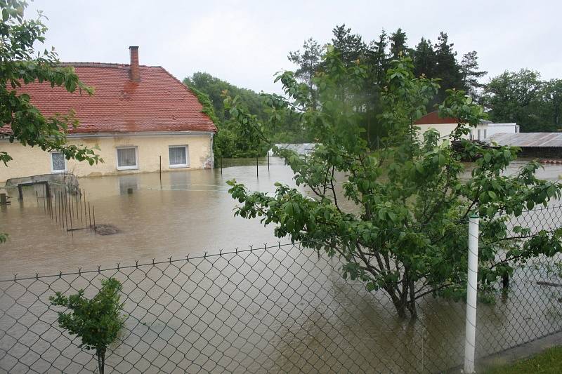 Povodeň ve Vestci a Křinci