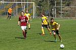 Z fotbalového utkání krajského přeboru Poříčí nad Sázavou - Bohemia Poděbrady (2:1)