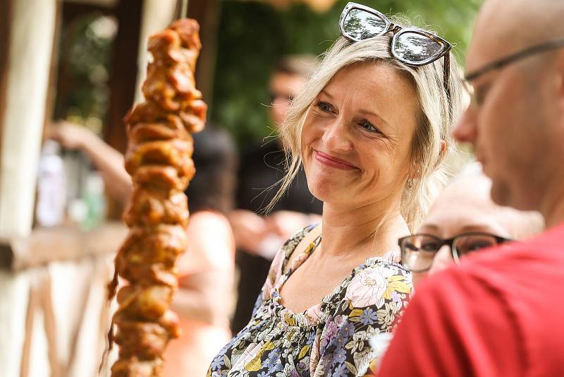 Food festival v Dětenicích v úterý 5. července 2022.
