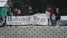 Z fotbalového utkání krajského přeboru Bohemia Poděbrady - Polaban Nymburk (2:0)