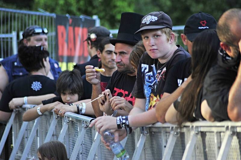 Festival Rock of Sadská se odehrál tradičně u Jezera.