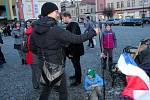 V Nymburce vyvrcholily oslavy 30. výročí Sametové revoluce v neděli odpoledne průvodem a shromážděním na náměstí.