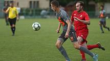 Z fotbalového utkání turnaje Sokoleč cup Velim - Slovan Poděbrady (3:1)