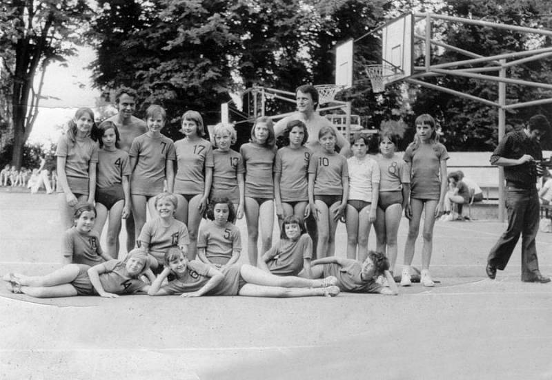 Ladislav Kutík v roli trenéra basketbalu