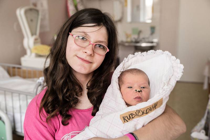 Kristýna Kubíčková, Česká Lípa. Narodila se 13. listopadu 2019 v 6.55 hodin, vážila 3 070g a měřila 48 cm. Na holčičku se těšili rodiče Jana a Václav a Ivetka (12 let).
