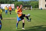 Z fotbalového utkání okresního přeboru Kovanice - Rožďalovice (3:1)