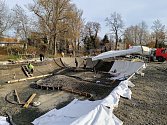 Betonáž hlavního bazénu je v plném proudu a nový skatepark konečně získává svou typickou podobu.