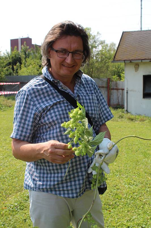 Dočesná v nymburském pivovaru.