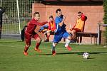 Z fotbalového utkání I.A třídy Sokoleč - Slovan Poděbrady