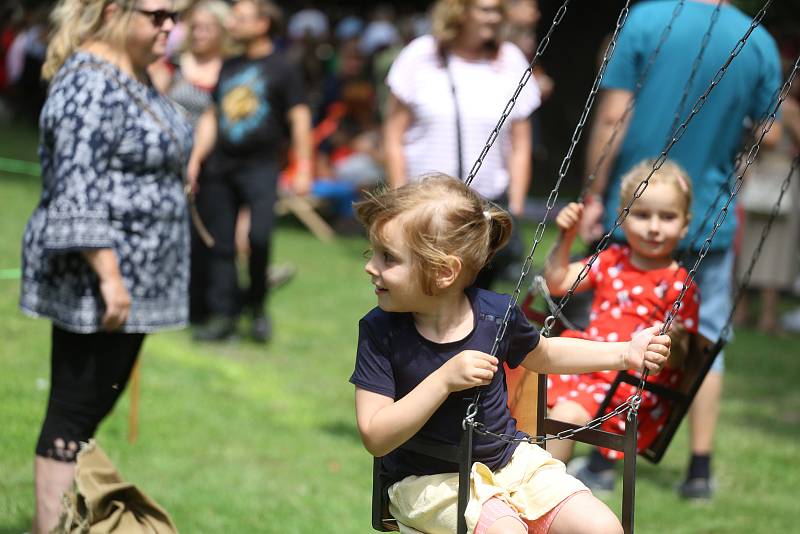 Food festival v Dětenicích v úterý 5. července 2022.