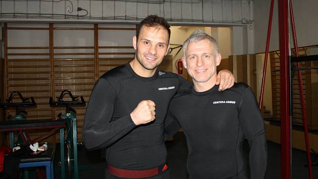 Pro boxera Štěpána Horvátha je čest trénovat v nymburském Sportovním centru.