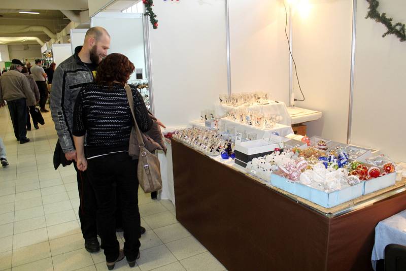 Polabské vánoční trhy na Výstavišti v Lysé nad Labem.